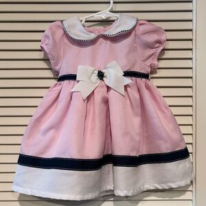 Rare Editions Pink Nautical Dress Set